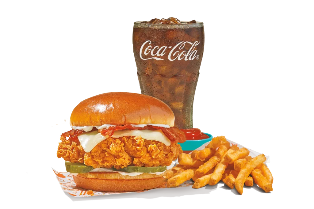 Bacon & Cheese Sandwich Combo