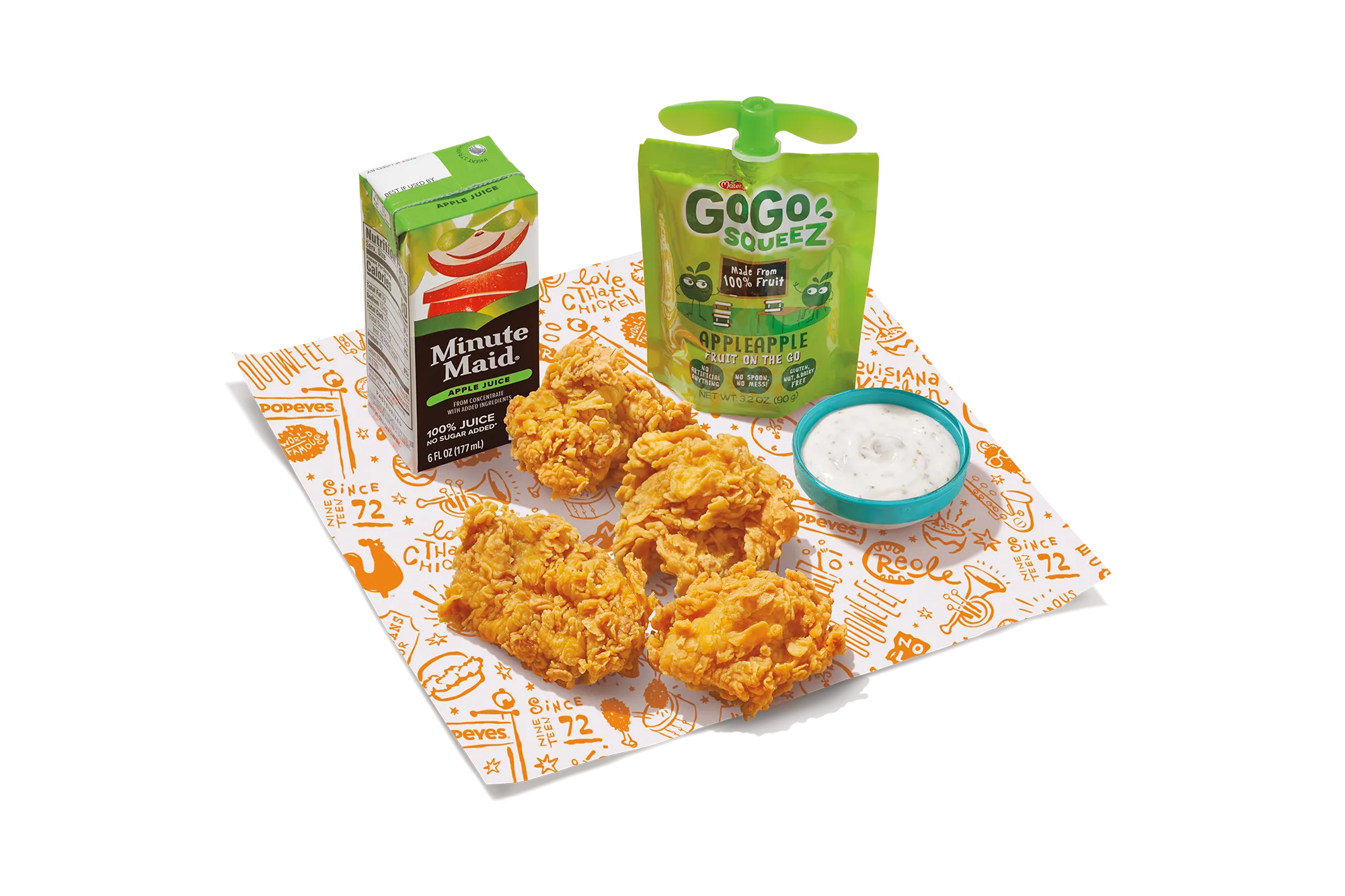 4Pc Boneless Kids Meal