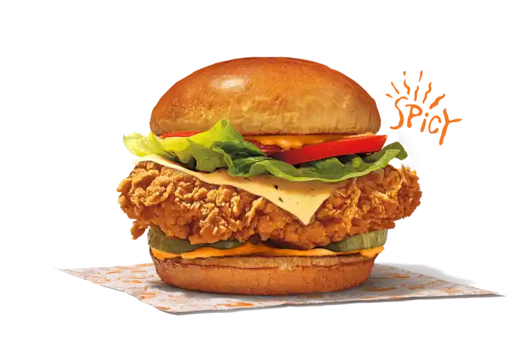 Spicy Chicken Sandwich Deluxe