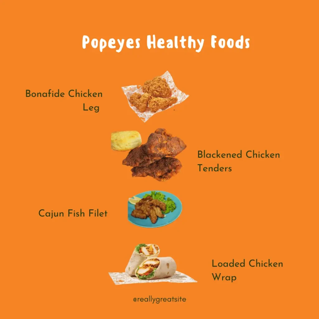 Popeyes Nutrition Menu with Latest Calories & Facts 2025 1 Healthy foods on the Popeyes nutrition menu