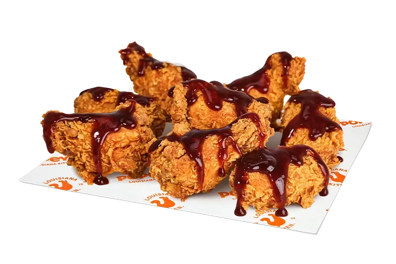 8 Louisiana BBQ Saucin' Wings-uk