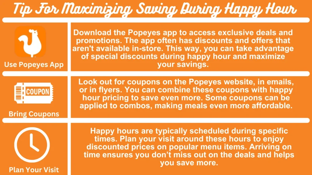 Popeyes Happy Hour Times | Menu & Specials 2025 8 Popeyes Happy Hours Tips