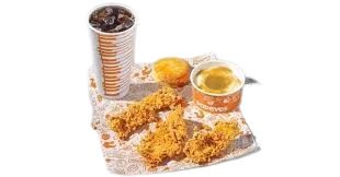 Popeyes Jamaica 3pc Chicken Tenders Combo
