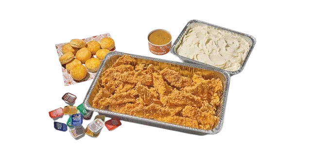 Popeyes Catering Menu With Latest Prices & Deals 2025 12 Popeyes Catering Menu 50 Tenders Package