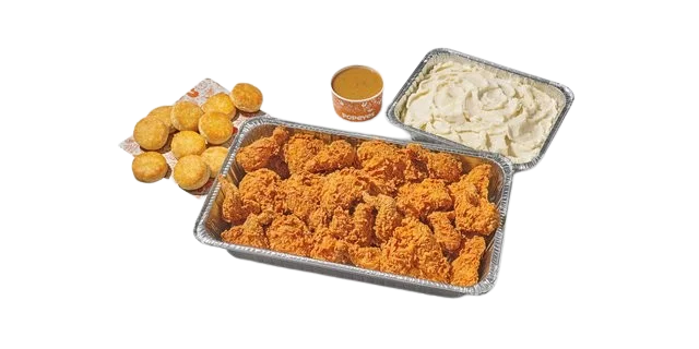 Popeyes Catering Menu With Latest Prices & Deals 2025 10 Popeyes Catering Menu 75-Piece Bone-In Chicken Package