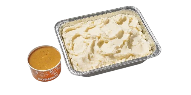 Popeyes Catering Menu With Latest Prices & Deals 2025 23 Popeyes Catering Menu Mashed Potatoes with Cajun Gravy