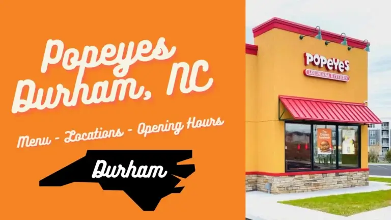 Popeyes Durham NC