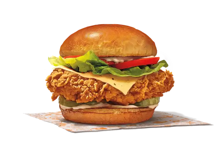 Popeyes Chicken Sandwich Deluxe | Price, Recipe & Review | 2025 1 Popeyes Chicken Sandwich Deluxe - Menu Item