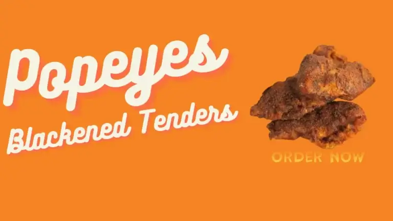 Popeyes Blackened Chicken Tenders