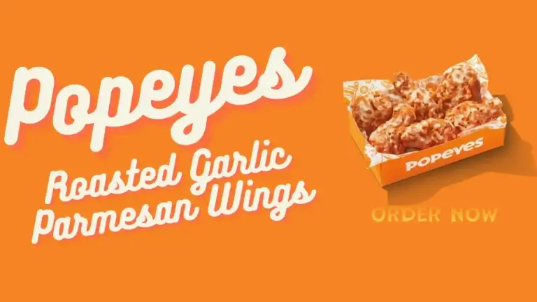 Popeyes Roasted Garlic Parmesan Wings