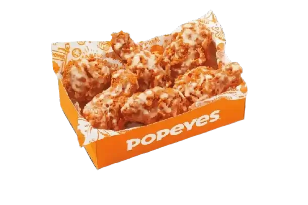 Popeyes Roasted Garlic Parmesan Wings | Price, Recipe & Review | 2025 1 Popeyes Roasted Garlic Parmesan Wings - Specific Menu Item