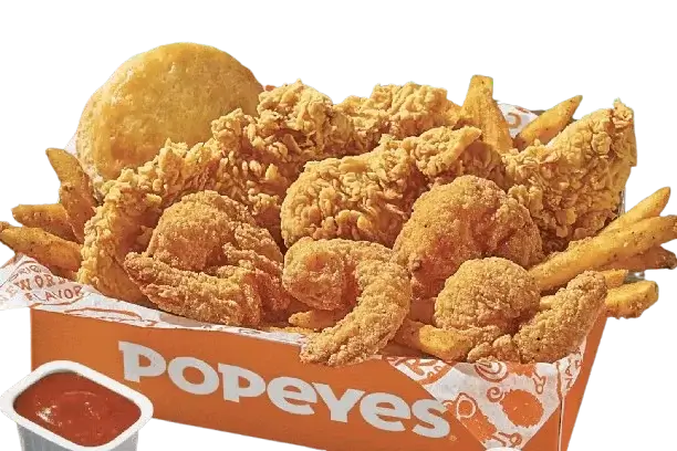 Popeyes Surf and Turf | Price, Recipe & Review | 2025 1 Surf Turf - menu item