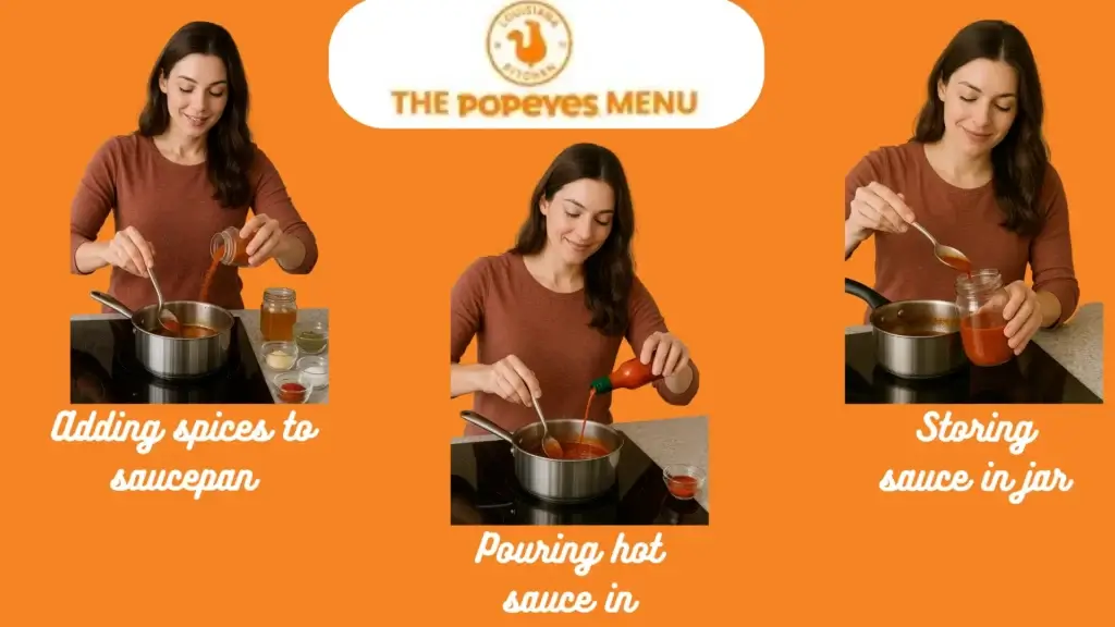 Popeyes Sweet Heat Sauce | Price, Recipe & Review | 2025 2 preparation steps of making sweet heat sauce